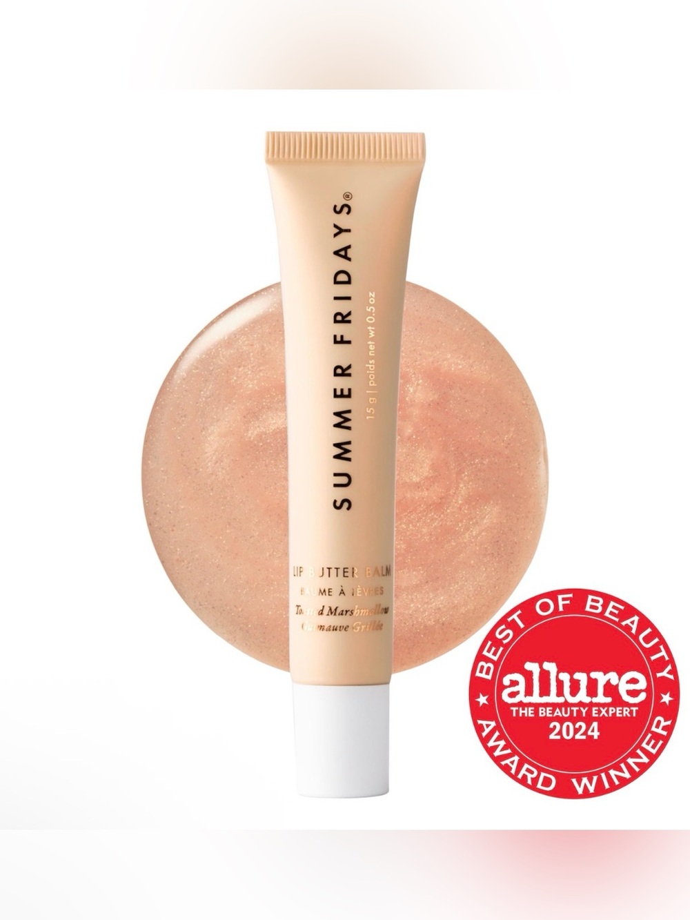 Summer Fridays Lip Butter Balm Toasted Marshmallow✨Limited Edition✨NEW NOT USED